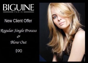 Special offer for new clients - Regular Single Process & Blowout $90